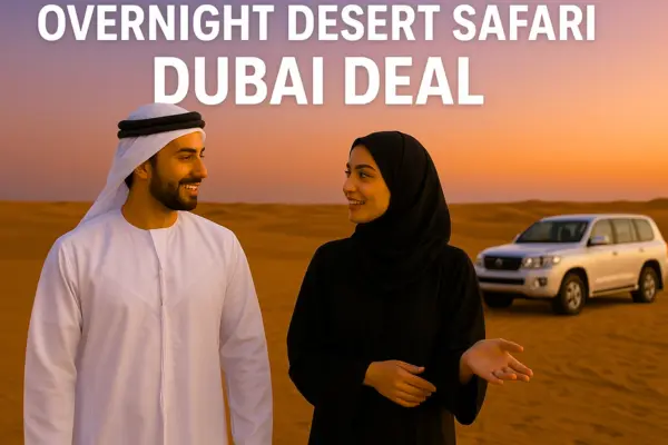 overnight desert safari dubai deals