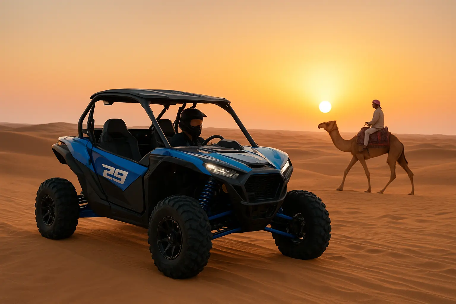 Arabian Desert Safari Guide: The Complete Expert Resource for Dubai Travelers 5 Couple Buggy Tour